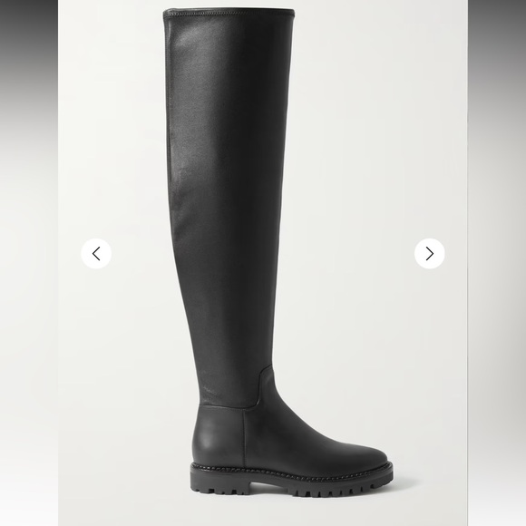 Vince Shoes - Vince.  Cabria stretch-leather over-the-knee boots